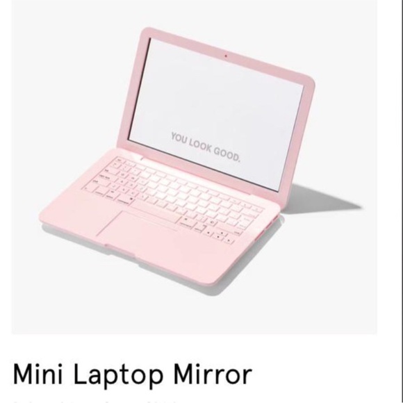 NEW Glossier Mini Laptop Mirror